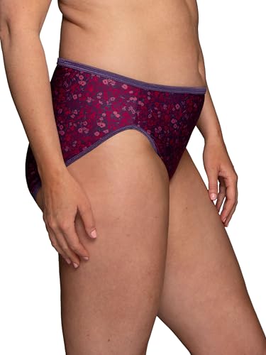 Image of Vanity Fair Women's Illumination Hi Cut Panties, Silky Stretch & Satin Trim