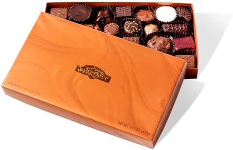Rocky Mountain Chocolate Everyday Assorted Chocolates Gift Box - White Bear® Patties, Diverse Flavors, Kosher Certified - Chocolate Lover's Delight | Your Love for Sweetness in Every Bite! 14.5oz
