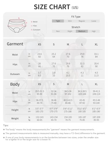 ARESFUEL 4D Padded Women's Cycling Underwear