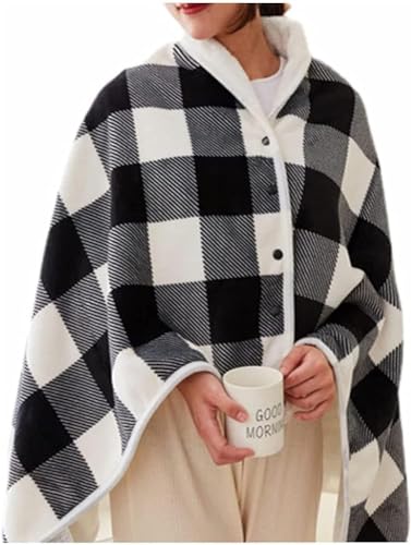 GLDWEY Manta Eléctrica,Chal con calefacción USB, Chal de Franela portátil con calefacción,140 x 80 cm, Calor Rápido y 3 Niveles de Calor, Suave y Cómoda, Lavable a Máquina,Oficina, Hog(Color:Haig)