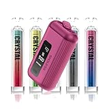 41Wmsx2qnqL. SL160  - NONNICO CRYSTAL「水晶の恋」をレビュー！～５種類のフレーバーが同梱された完全使い捨てVAPE！～