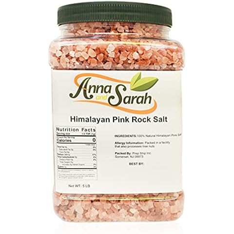 Anna and Sarah Himalayan Pink Rock Salt in Jar Cover