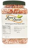 Anna and Sarah Himalayan Pink Rock Salt in Jar, 5 Lbs