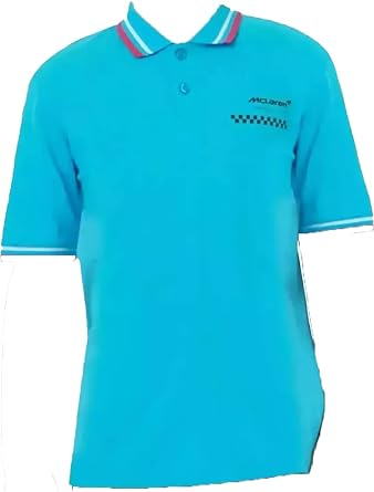 Miami Vice Blue McLaren F1 Kids Graphic Polo
