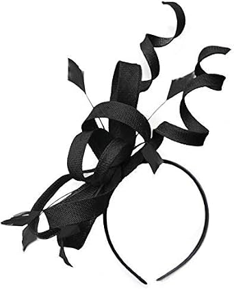 Caprilite Swirl Loop Sinamay Headband 