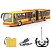 Tastak RC Bus Spielzeug Geschenk für Kinder Emote 2.4G Control Car Remote Control Bus City RC Car, Stadtbusmodell mit Fernbedienung Links und rechts Blinker (Color : Yellow)
