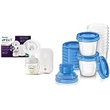 avent aufbewahrungssystem für babynahrung Produkt 1: Individuelle Anpassung an Ihre Bedürfnisse: Wählen Sie aus 8 Stimulations- und 16 Abpumpstufen