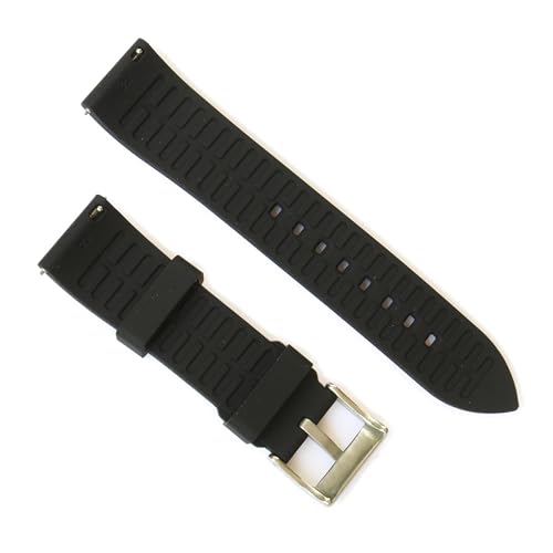 Image of WAMD Quick Release Silicone Rubber Watch Straps - Venus - 20mm, 22mm Watch Straps Compatible with Amazfit, Boat, Fossil, Noise, Realme, Redmi, Samsung, Fastrack Smart Watches