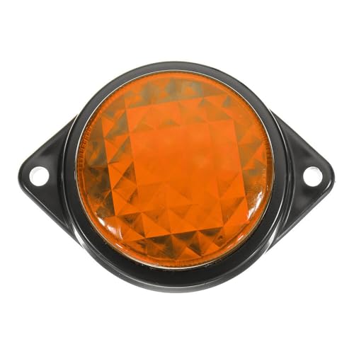 VIDOO Lampa Obrysowa LED Przód Tył Bok Znacznik Pozycyjny Okrągłe Światło Szerokości-Żółty