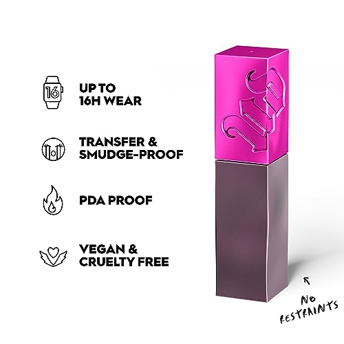 Urban Decay Vice Lip Bond Glossy Longwear Liquid Lipstick (No Restraints - Fuchsia Purple), Transfer-proof, Smudge-proof, Up to 16HR Wear, Vegan, Cruelty-free - 0.14 fl oz - Thumbnail 3