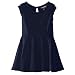 Nautica Little Girls' Cap Sleeve Lace and Jersey Dress