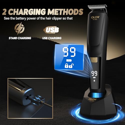 Beard Trimmer Men All in One Waterproof Cordless Beard Trimmer and Grooming Kit - Image 4