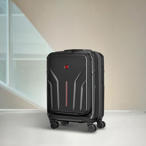 Image of WENGER, Amplix, Hardside Suitcase, Swiss Designed, Travel Luggage Bag for Business & Leisure
