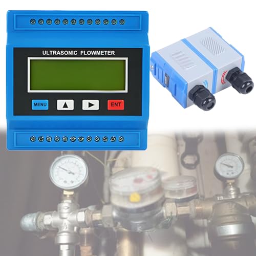 Dozpal Misuratore Di Portata Per Liquidi A Parete, Misuratore Di Portata A Ultrasuoni, Modulo Misuratore Di Portata -30~90 ℃ Per Tubi Da DN15 A 6000 Mm, Misuratore Di Portata Con Morsetto DN6000