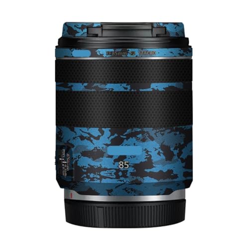 85 2 カメラレンズスキン 傷防止 ステッカー に適合する Canon RF 85mm F2 コート ビニール 保護フィルム デカール (ナイトブルー)