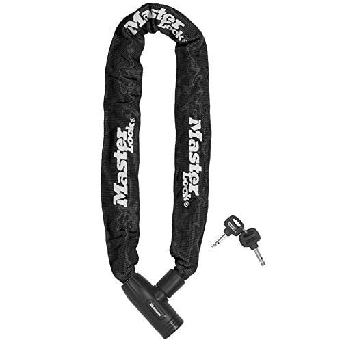 Catena antifurto per bici - MASTER LOCK - Lunghezza 90 cm - Acciaio cementato resistente al taglio e alla sega