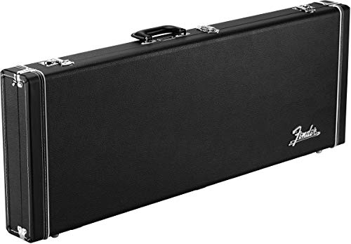 Fender® »Classic Series Wood Etui Rigide – Jazzmaster®/Jaguar®« Etui Rigide Pour Guitares Électriques – Couleur: Noir - Les Beatles, Paul McCartney, John Lennon, RIngo Starr, George Harrison Fender® »Classic Series Wood Etui Rigide - Jazzmaster®/Jaguar®« Etui Rigide Pour Guitares Électriques - Couleur: Noir