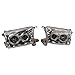 A Pair Car LED Headlamp Compatible With Toyota Hilux Surf KZN185 1996 1997 1998 1999 2000(White)