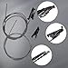 FL3Z-1651071-B Sunroof Glass Cables Track Repair Kit Compatible with 2015-2020 Ford F150 F250 F350 F450 / Lincoln Navigator Roof Window Wire and Track Guide Replace FL3Z16502C22, FL3Z-1651071-A