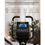 Crosstrainer Dunk, Ellipsentrainer bis zu 150 kg, Crosstrainer für Zuhause, Cardio Trainingsgerät, Exercise Machines, Heimtrainer, 16 Widerstandsstufen – Bild 5