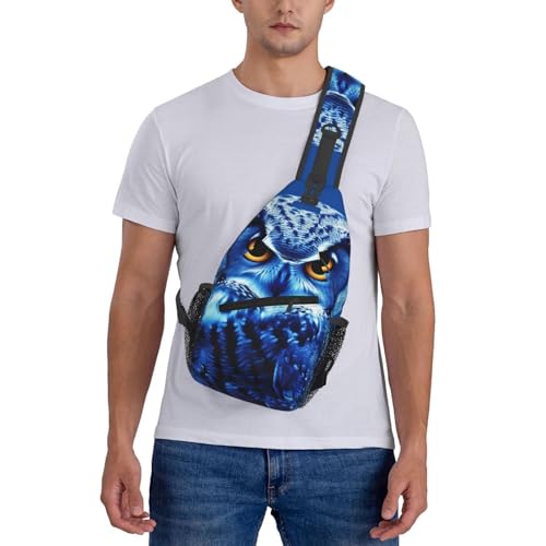Mochila cruzada tipo bandolera negra para adulto miniatura 7