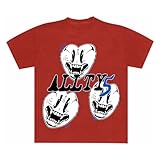 Trippie Redd ALLTY5 Three Heart Tee, Red, Small