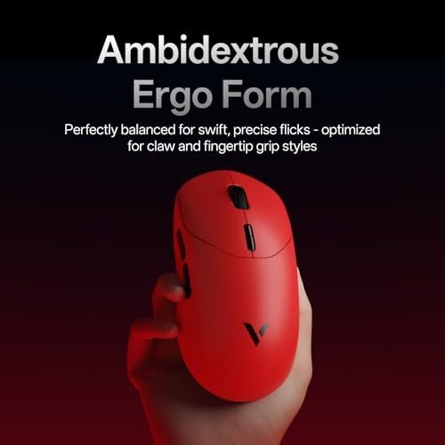 Image of Rapoo VT2 MAX Wireless Gaming Mouse, True 8K Wireless Polling Rate, 53g Lightweight, Up to 750 Hr Battery, Nordic nRF54L15 MCU, 120-Million Optical Switch, 10 Programmable Buttons, Macro Enabled