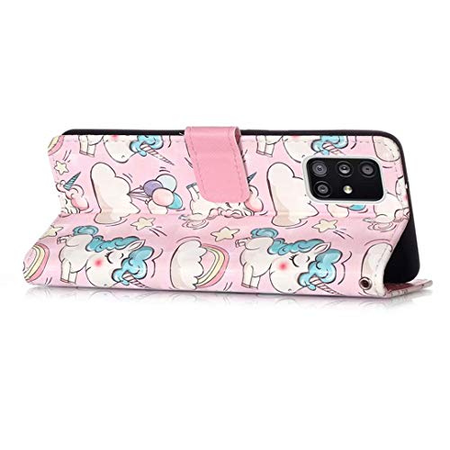 WJMWF Hoesje voor Samsung Galaxy A51 5G 3D Patroon PU lederen Portemonnee Flip Cover Magnetische Sluiting,met Kaartsleuf… - Image 5