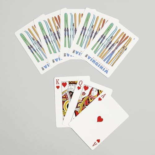 Baraja de Póker Wintergreen Virginia 52 cartas miniatura 7