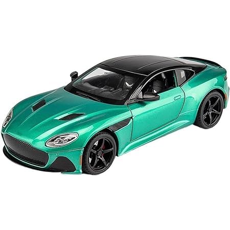 Galaitik Alloy Metal Pull Back Die-cast Car 1:22 Big Aston Martin DBS Diecast Metal Pullback Toy car with Openable Doors, Light Music Boys Gifts Toys for Kids(1:24 Aston Martin DBS -)