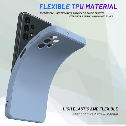 ULXITEYU Soft TPU Slim Case for Samsung Galaxy A13 4G, Lightweight, Snug Fit, Drop-Resistant, Shock-Absorbent, Scratch-Resistant, Grass Gray - image 4
