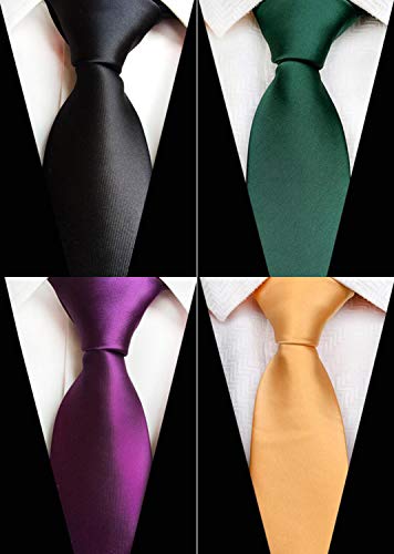 Image of WeiShang Neckties for Men, Classic Formal Tie