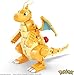 MEGA Pokémon Building Toys Set Dragonite with 387 Pieces, Articulated and Poseable with Motion, 7 Inches Tall, for Kids