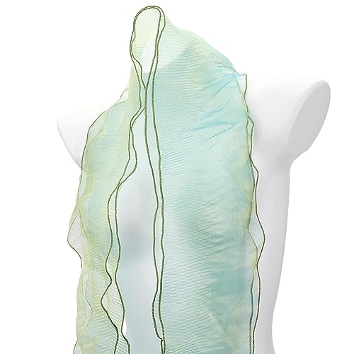 PH PandaHall 6.4m Green Lace Fabric