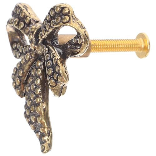 healvian ヴィンテージ風シングルホール引き出し取っ手 キッチンキャビネット ワードローブ クローゼット用装飾ハンドル