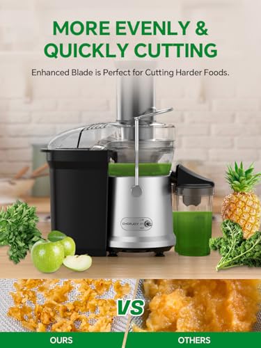 Chopjoy Juicer, 1200W Juicer Machine With 3 Inch Feed Chute For Whole Fruits And Vegs, Dual Speeds Centrifugal Juice Extractor, High Juice Yield, Full Copper Motor, Easy To Clean thumb #4
