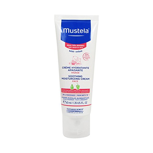 Mustela PTS CREME HYDRATANTE APAISANTE 40 ML/VERZACHTENDE HYDRATERENDE CREME 40 ML, Ivory, (Pack of 1)