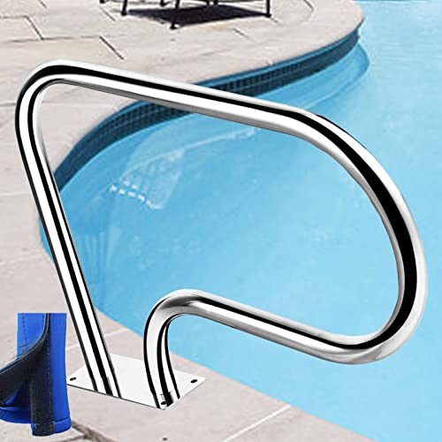 Barandilla para piscina con cubierta de acero inoxidable 304