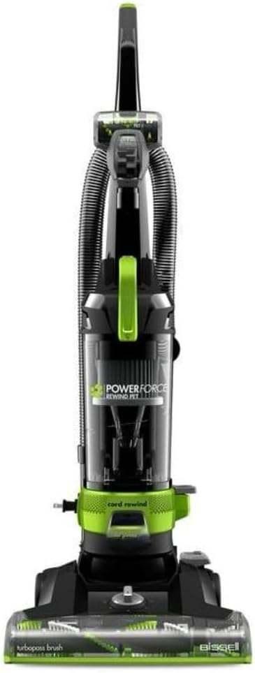 Image of PowerForce Helix Turbo Rewind Pet Upright Vacuum High Suction for Deep Cleaning