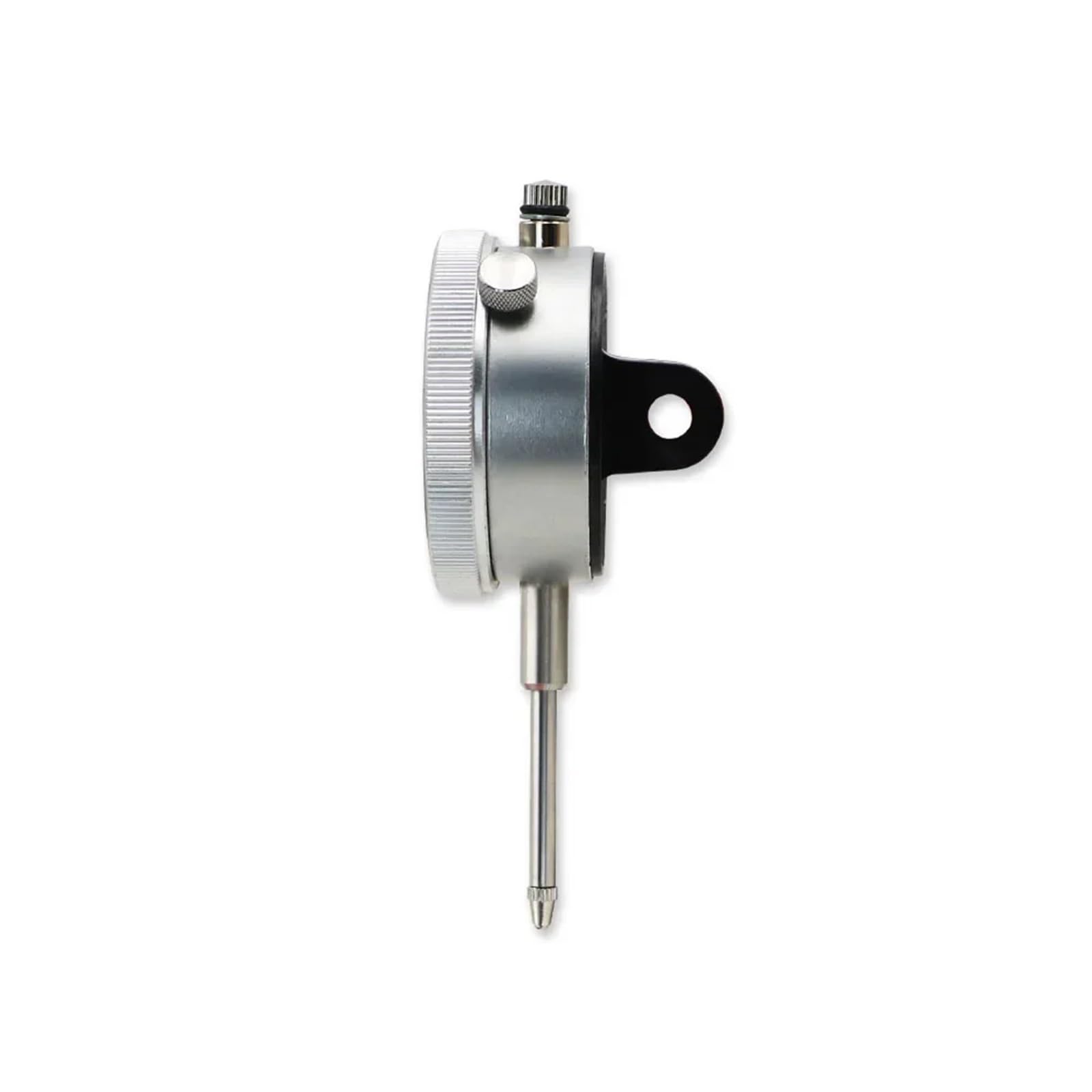 Comparatore da 0-25mm 0.01mm con quadrante Posteriore con Aletta indicatore di Prova Calibro preciso con risoluzione di 0.01mm Strumento comparatore