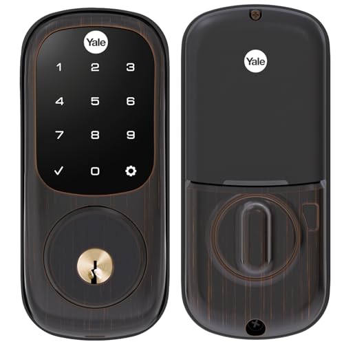 Yale Touchscreen Deadbolt with Z-Wave in Oil Rubbed Bronze by Yale - Used condition - US$156.49