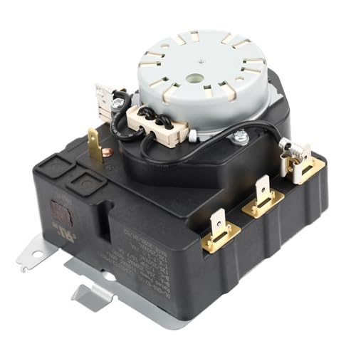 TMD1EM35/WE04X25280/234D2377P005 -Upgraded OEM Dryer Timer Replacement Compatible with GE GTD33EASK0WW, GTX22EASK0WW, HTX21EASK0WW & More | High-Performance Part with 1-Year Warranty