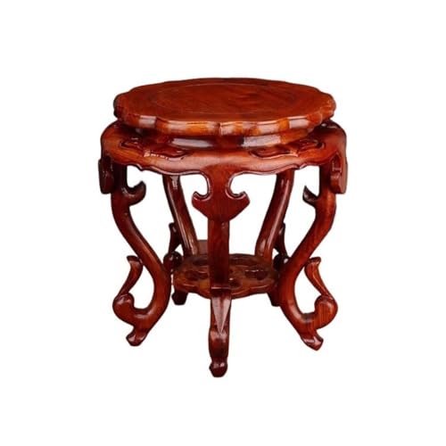 Table d'exposition pour bonsaïs en palissandre massif, un support artisanal d'exception - 2