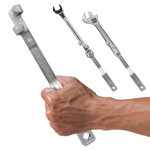 Silginnes Universal Wrench Extender Tool Bar Torque Adaptor Extension