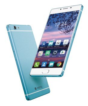 Amazon | 【ジャイロセンサー搭載】FREETEL REI 麗 (スカイブルー 