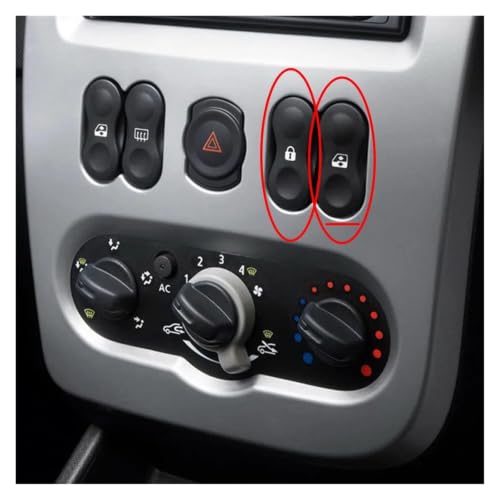 Bouton lève vitre Dacia commande fluide pour Duster Sandero Logan MCV - 6