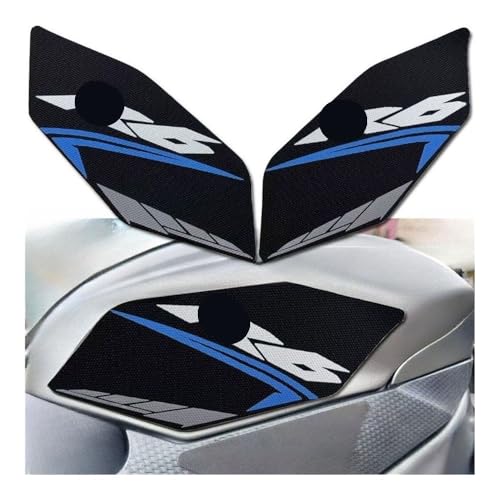 Protection réservoir moto pour YZF-R6 2008-2016 - Coussin antidérapant noir