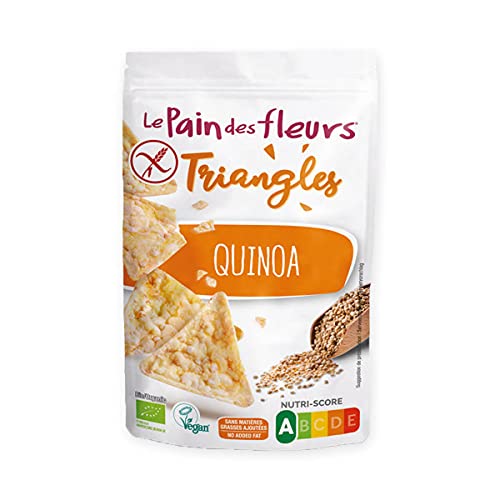 LE PAIN DE TRIANGULOS MAIZ Quinoa Des Fleurs 50G, Estándar, Único