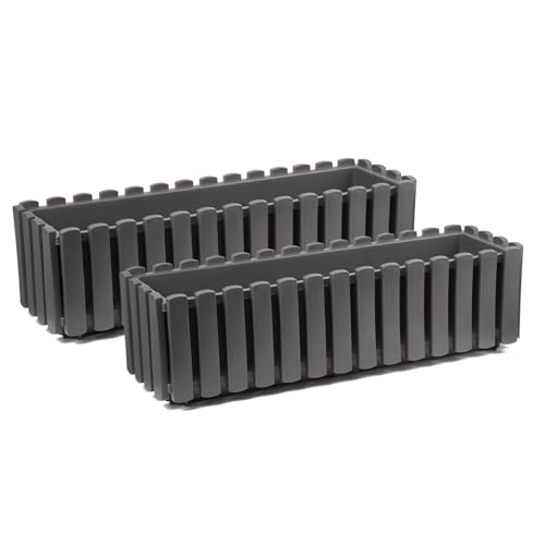 Tymar Blumenkasten landhausstil, Balkonkasten lattenoptik,...