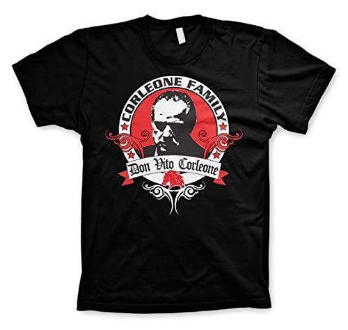 The Godfather Family Business T-Shirt Homme Noir Coton